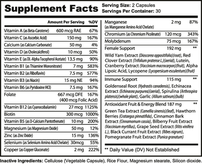 Ultra Vita Woman’s Multivitamins